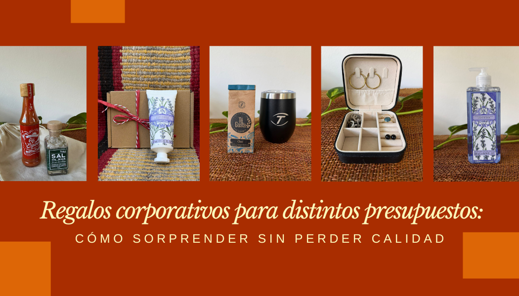 Regalos corporativos para distintos presupuestos en Chile: cómo sorprender sin perder calidad