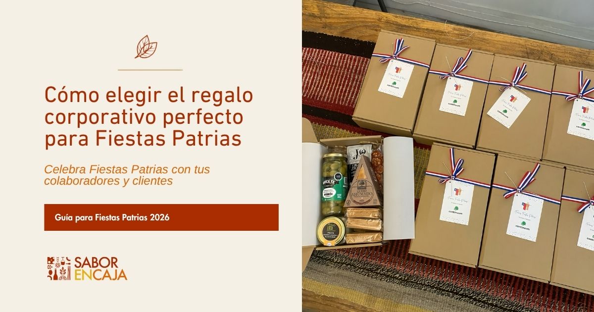 Cómo elegir el regalo corporativo perfecto para Fiestas Patrias